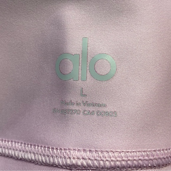 NWT ALO High-Waist Airlift Legging in Sugarplum Pink Size L - Picture 9 of 14